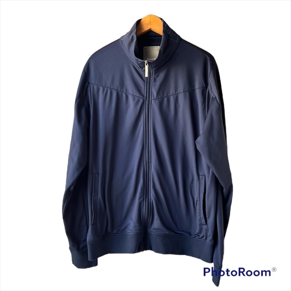 BENCH Navy Blue Zip Up Light Jacket Size XL